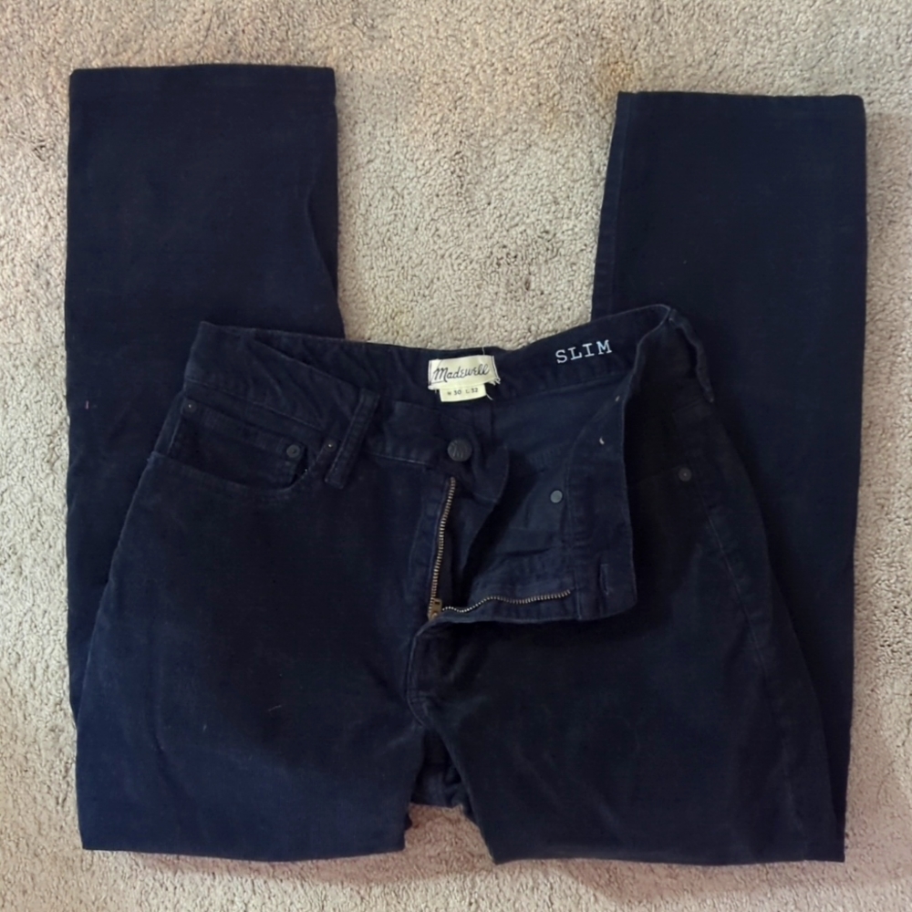 Made well Men's Cords, Navy